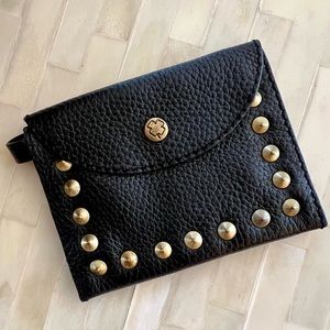 Lucky Brand Studded Genuine Leather Coin Purse